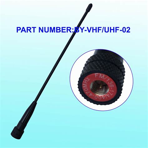 Walkie Talkie Antenna Dual Band Flexible Whip Antenna By Vhf Uhf