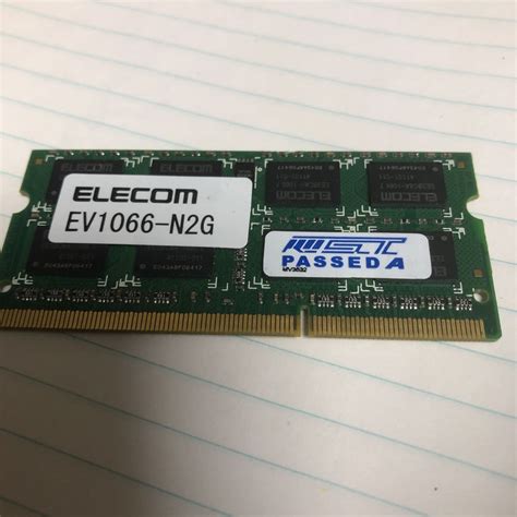 Yahoo オークション ELECOM 動作品 PC3 8500S 2GB DDR3 1066 送料無料