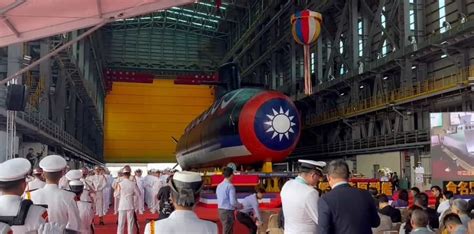 Taiwan unveils first domestically built submarine - Insider Paper