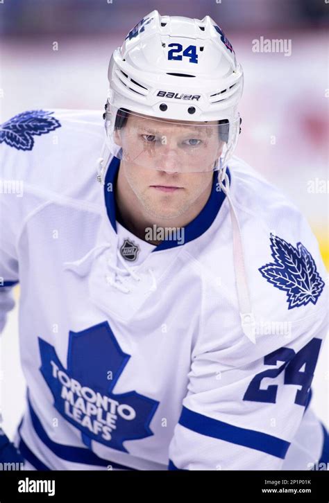 Nhl Player Profile Photo On Toronto Maple Leafs Peter Holland At A