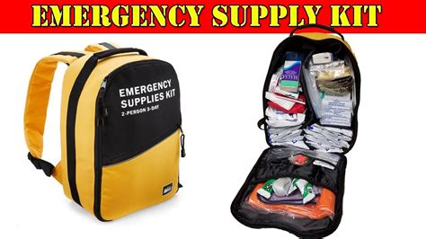 Best Emergency Supply Kit Everything You Need Youtube