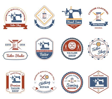 Embroidery logo Vectors & Illustrations for Free Download | Freepik