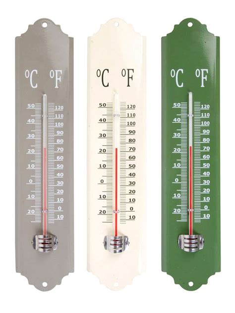 Termometro Murale Da Esterno In Metallo Murale Metallica Esterno