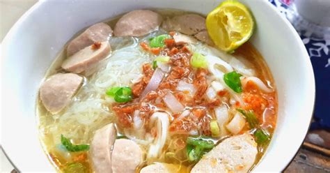 Resep Kuah Bakso Ala Bakso Afung oleh Hutami Prikasih Sabarini - Cookpad