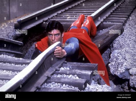 SUPERMAN 1978 Warner/Walter Salkind film with Christopher Reeve Stock ...