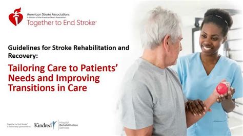 Webinar Guidelines For Stroke Rehabilitation And Recovery Youtube