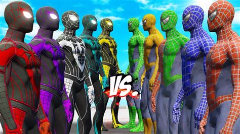 Team Spider Man Vs Team Spider Man Ps Epic Superheroes Battle Gta V