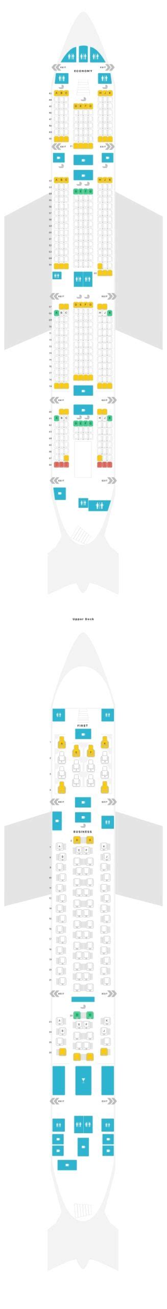 Emirates A380 Seat Map Two Class | Awesome Home