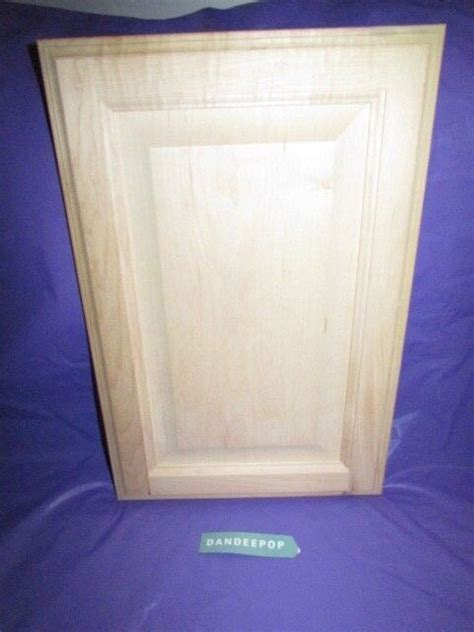 Maple Unfinished Stain Grade Kitchen Cabinet Raised Panel Door 11 78 X