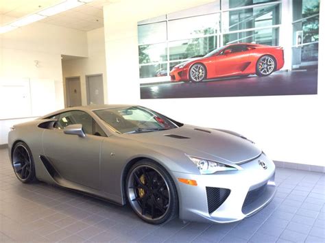 Matte Silver Lexus Lfa Heading To Vancouver International Auto Show