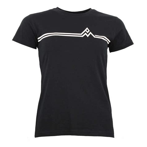 T Shirt Manches Courtes Femme Aurelie Noir Peak Mountain