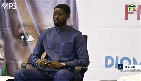 Senegal Presidentielle Profil Bassirou Diomaye Diakhar Faye