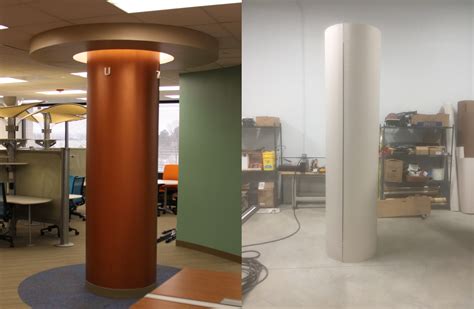 Round Column Wraps & Column Covers Curved Drywall Panels