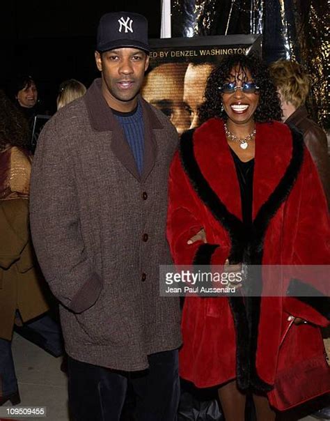 Denzel Washington And Wife Pauletta Photos And Premium High Res