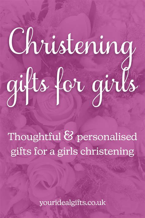 Christening gifts for girls – Artofit