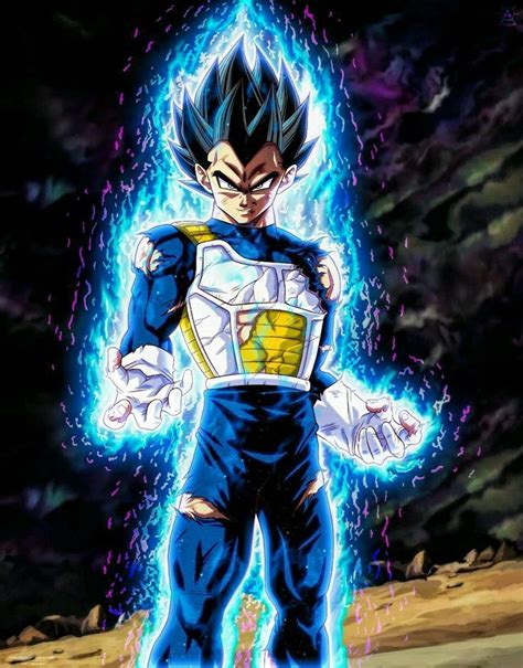 Goku Ultra Instinto Vegeta Blue Perfecto Personajes De Dragon Ball