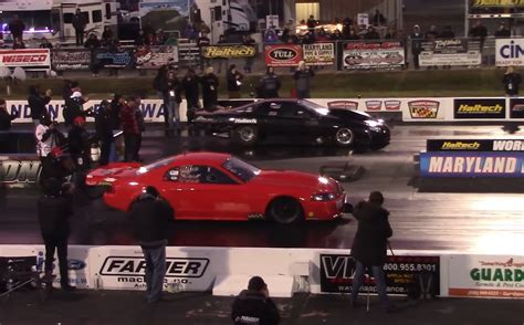 Watch Two Ford Mustangs Set Quarter Mile Records On 275 And 315 Drag