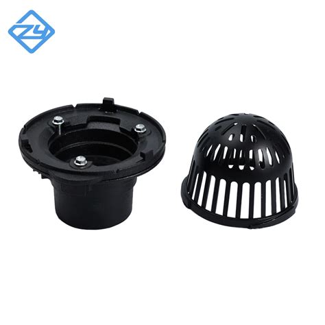 Outdoor Cast Iron Roof W Aluminum Dome Drains Shower Floor Grate Drain