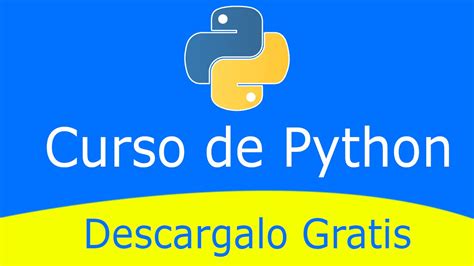 Descargar Curso De Programación En Python Youtube