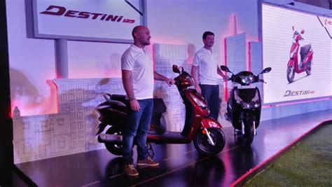 2018 Hero Destini 125 Scooter Launched In India At Rs 54650 Overdrive