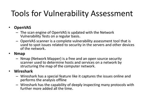 Vulnerability Assessment And Penetration Testing Ppt