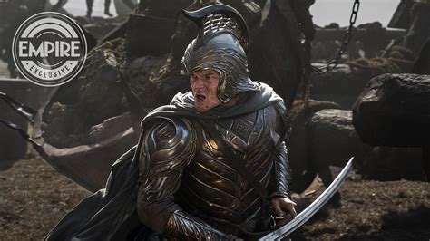 Exclusive look at Elrond in battle armor. That armor is a work of art. : r/lotr