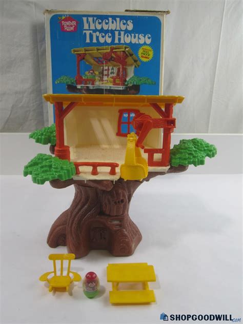 Vintage Hasbro Romper Room Weebles Tree House Playset W Box