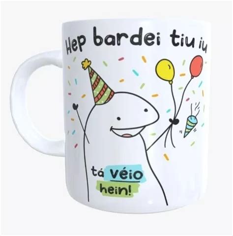 Caneca Flork Divertido Meme Presente Aniversário Rep Bardei MercadoLivre