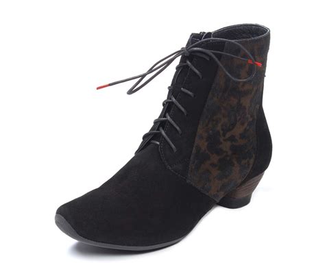 Think Schuhe Aida Stiefeletten Schwarz