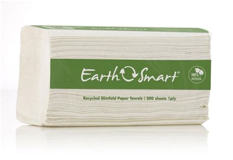 Earthsmart Recycled Slimfold Paper Towel Sheet Pack Ct Flickr