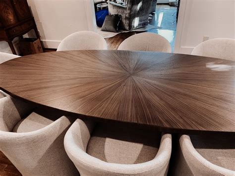 Big Grayed Walnut Radiate Table By MDM Design Studio In 2024 Big