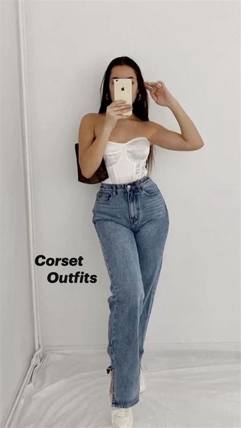 Outfits Con Corset Para Destacar Tu Cintura Y Aprovechar La Tendencia