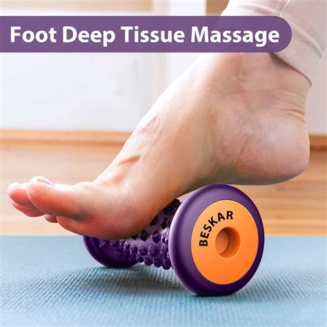 Beskar Foot Massage Roller Oif8 For Relief Plantar Fasciitis Foot