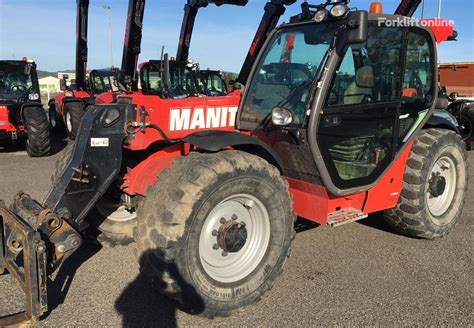 Teleskopinio krautuvo MANITOU Ładowarka teleskopowa Manitou MLT 735 120