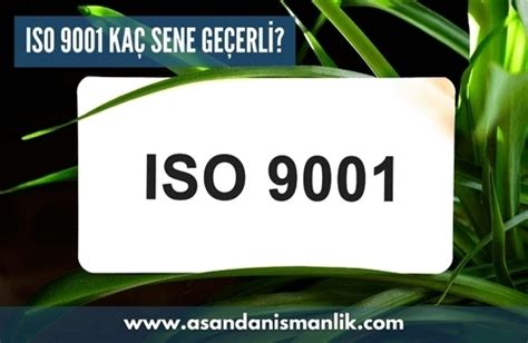 ISO 9001 Kalite Yönetim Sistemi