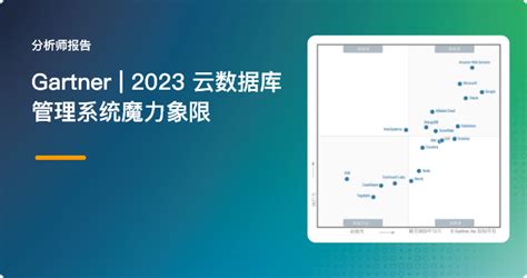 报告：2023 年 Gartner® 云数据库管理系统（dbms）魔力象限™ 优阅达大数据生态