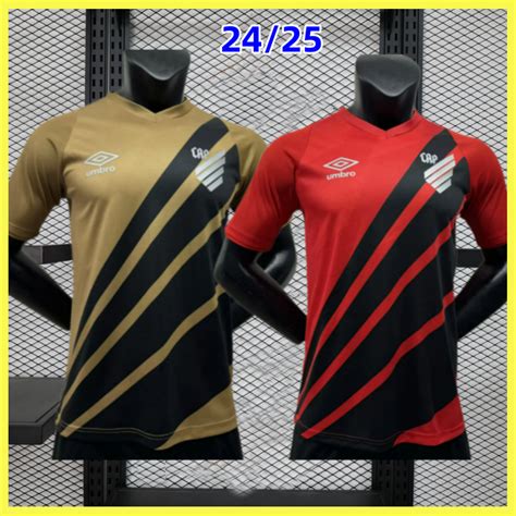 Camisa De Futebol Masculina Atl Paranaense 2024 Shopee Brasil