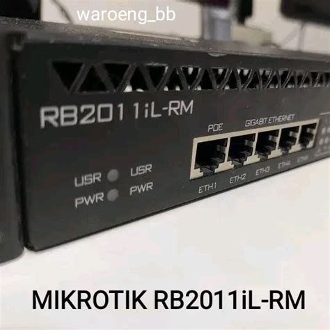 Mikrotik Rb Il Rm Like New Lazada Indonesia