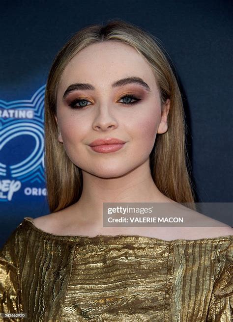 Actress Sabrina Carpenter Attends The Premiere Of The 100th Disney