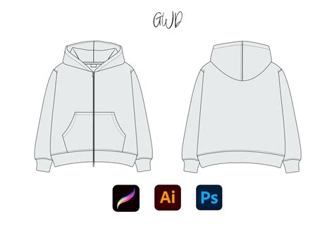 Full Zip Hoodie Mockup - Etsy