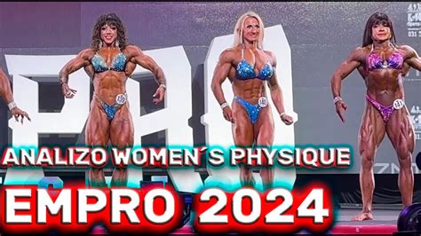 Analizo Womens Physique Empro Youtube