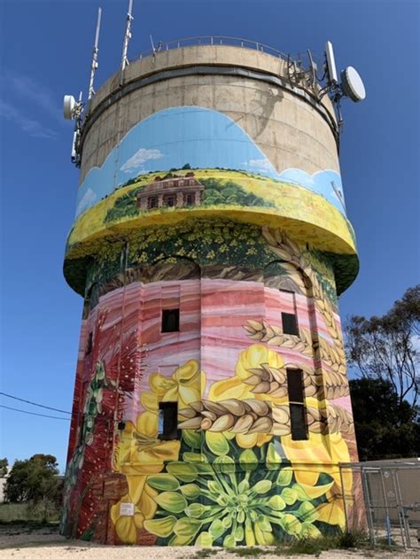 Yorketown Water Tower Art