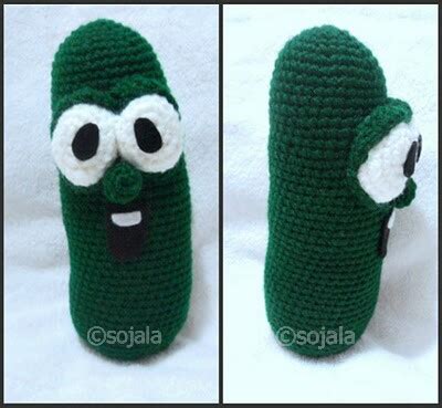 Homemade Larry Cucumber Doll ~ Amigurumi To Go