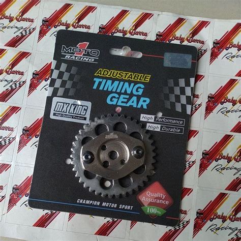 GIGI SENTRIK GESER TIMING GEAR ADJUSTABLE MOTO1 RACING YAMAHA JUPITER