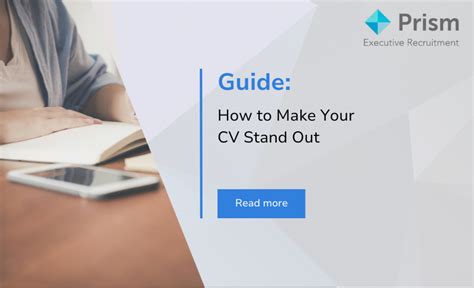 How to Make Your CV Stand Out - Prism Executive Recruitment