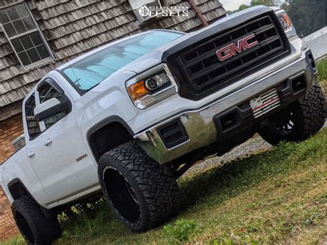 2015 Gmc Sierra 1500 With 22x14 76 Tis 544bm And 33145r22 Venom Power Terra Hunter Xt And