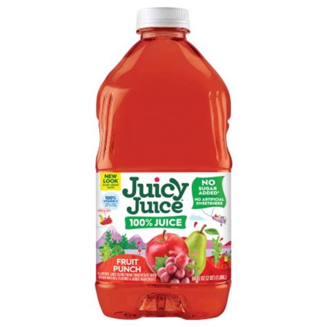 Juicy Juice No Sugar Added Fruit Punch Fl Oz Kroger