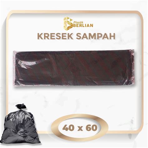 Jual Plastik Sampah 40 X 60 Tulip Kantong Kresek Sampah Ekonomis