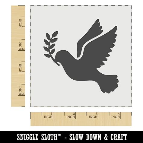 Dove Stencil Cut Out