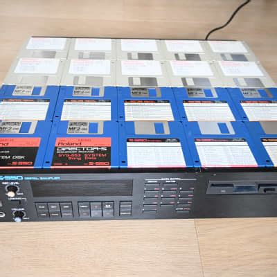 Roland S Digital Sampler Incl Floppy Disks Reverb